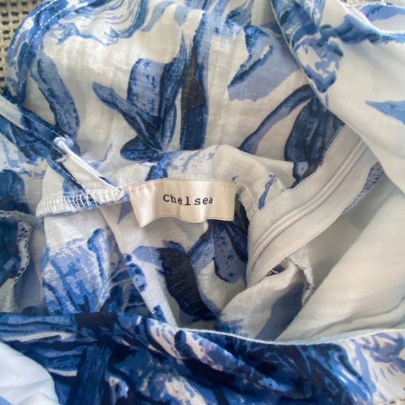 Blue floral Chelsea Romper - Picture 3 of 3